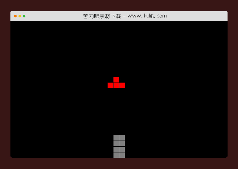 原生js编写的俄罗斯方块小游戏源码
