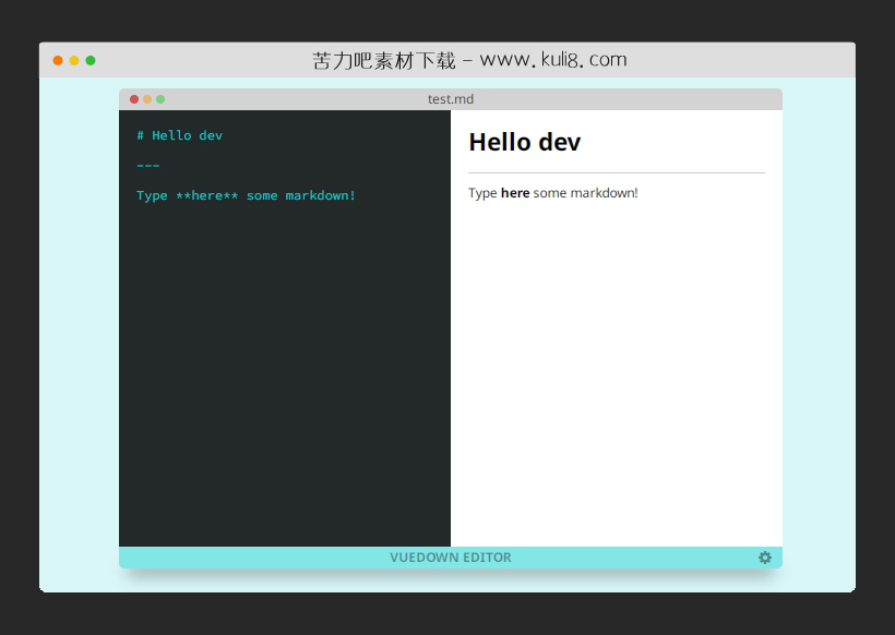 基于Vue.js的Markdown编辑器插件