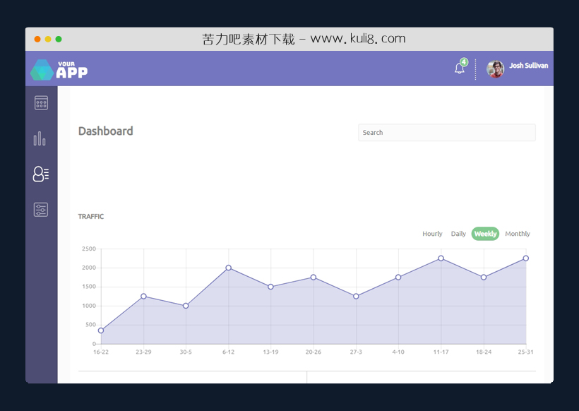 html5响应式后台管理系统网页模板